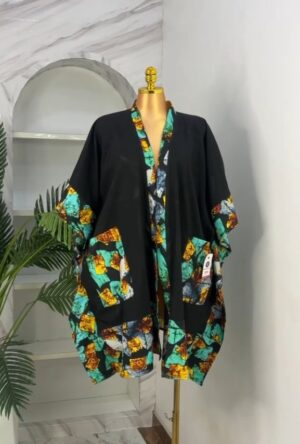 Jacket Ankara Print